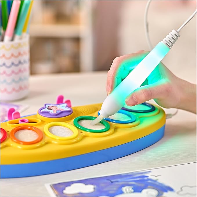 Crayola Ms Rachel Color Wonder Magic Light Brush, Mess Free Coloring Toy 3+ - Image 10