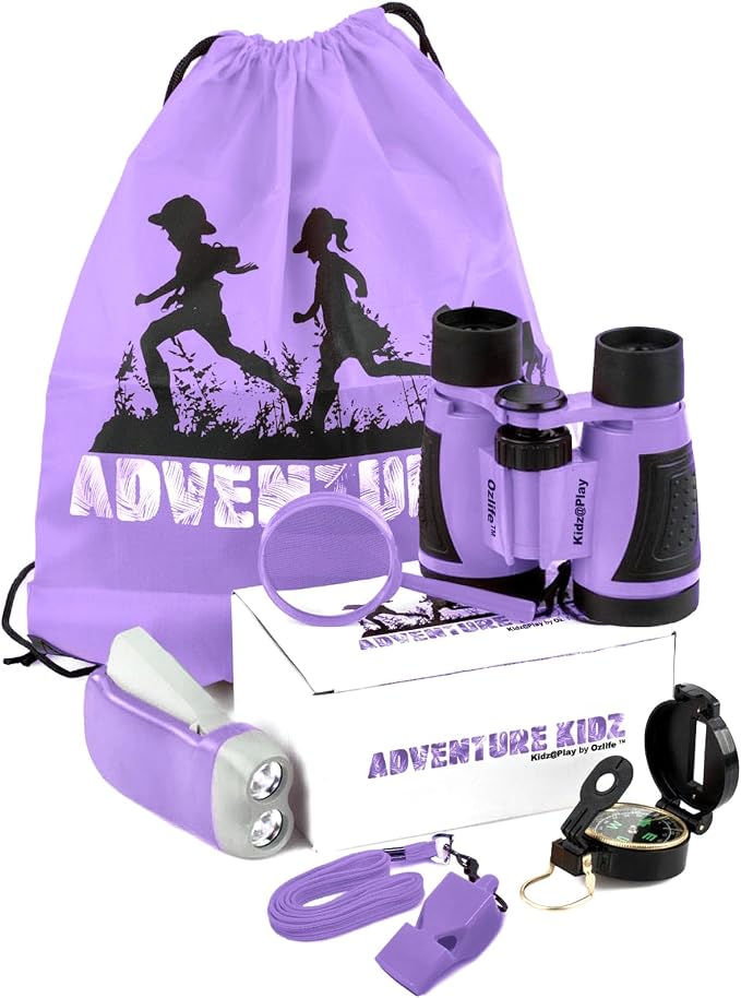 Purple Adventure Kidz Outdoor Exploration Kit by KidzPlay