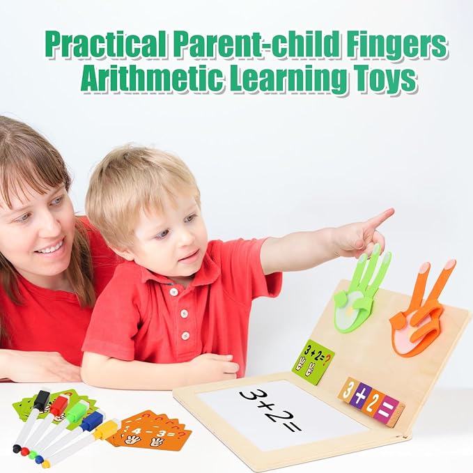 Number Blocks Toys for Kids Montessori Toys for 3 4 Years Old Learning Toys - Image 7