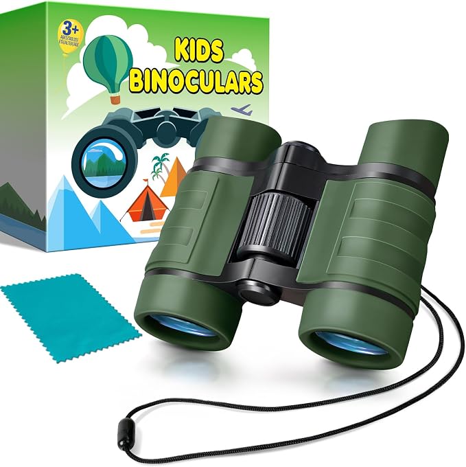 Binoculars for Kids, Kids Binoculars for 3-12 Boys Girls, Outdoor Toys by YOPINSAND