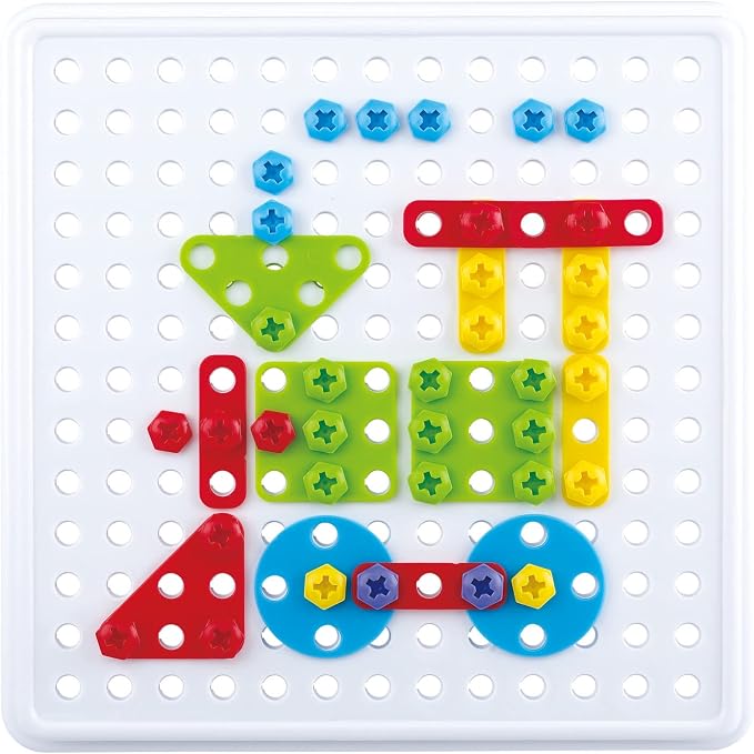 Kidoozie Create & Construct Building Kit, S.T.E.A.M Mosaic Art Activity for Children Ages 3+ - Image 7