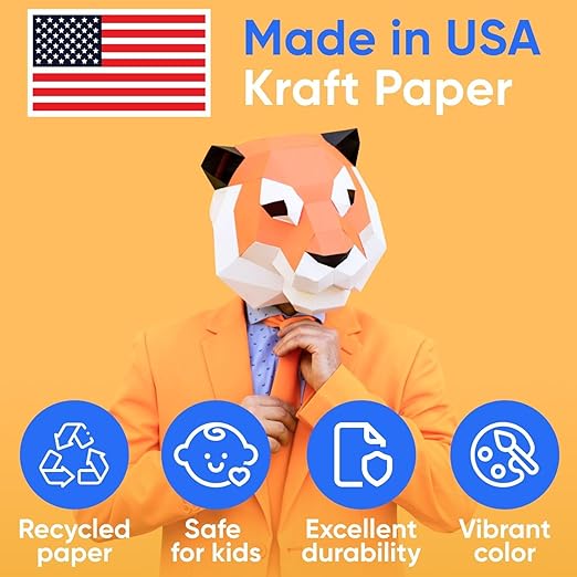 9" x 1200" USA-Made Green Kraft Paper Roll, 45 Lbs/66 GSM Thickness, American Quality Colored Roll Paper for School, Bulletin Board, Crafts - Odorless, Non-Toxic, Safe for Kids
