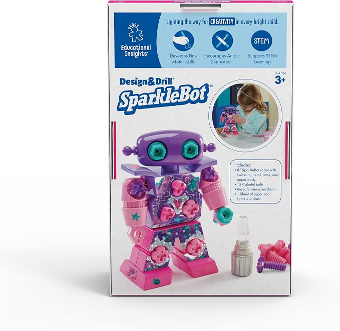 Educational Insights Design & Drill Sparklebot - Image 5