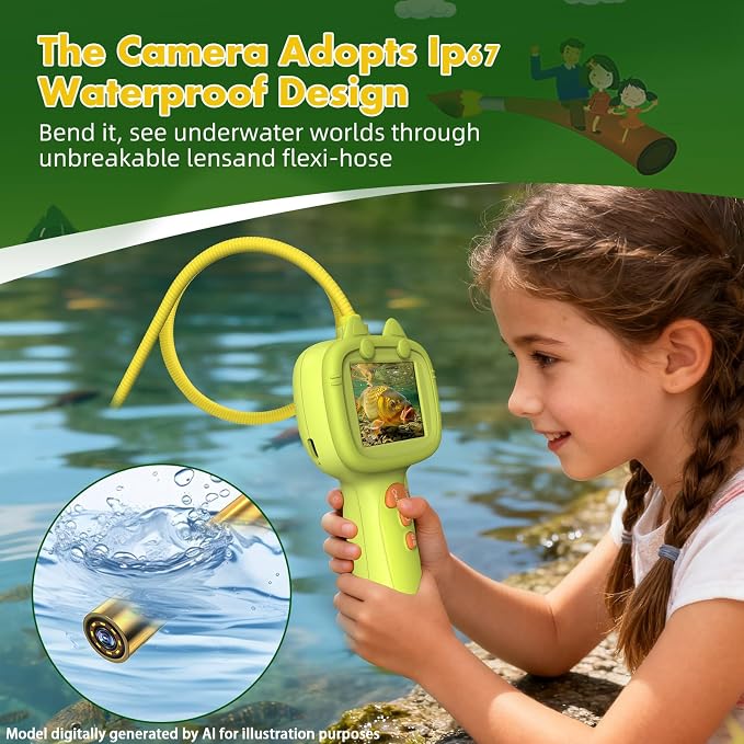 Kids Borescope Camera, STEM Learning Toy for 3+ Years Old Boys Girls - Image 3