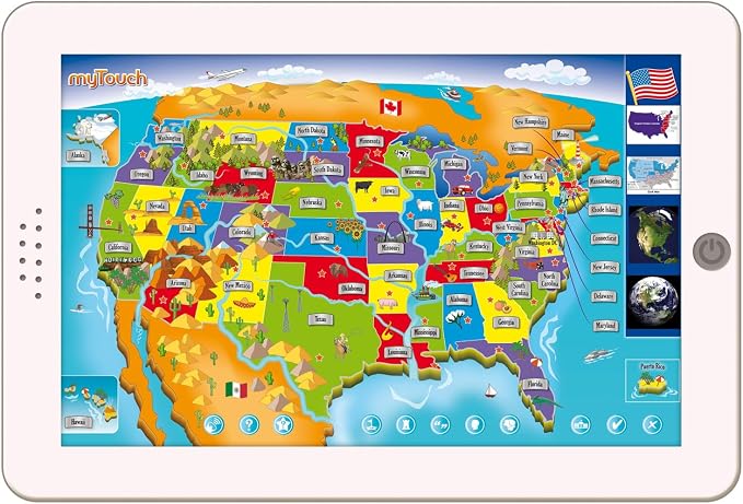 Zanzoon myTouch USA Map Game - 1000 Facts, States & Capitals - Image 5