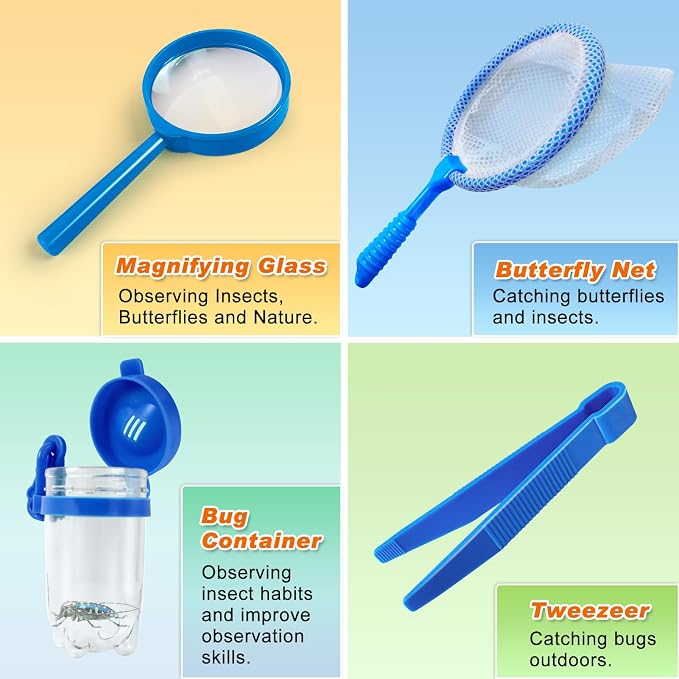 YOPINSAND Kids Explorer Kit & Bug Catcher Kit, Kids Outdoor Exploration Set - Image 4