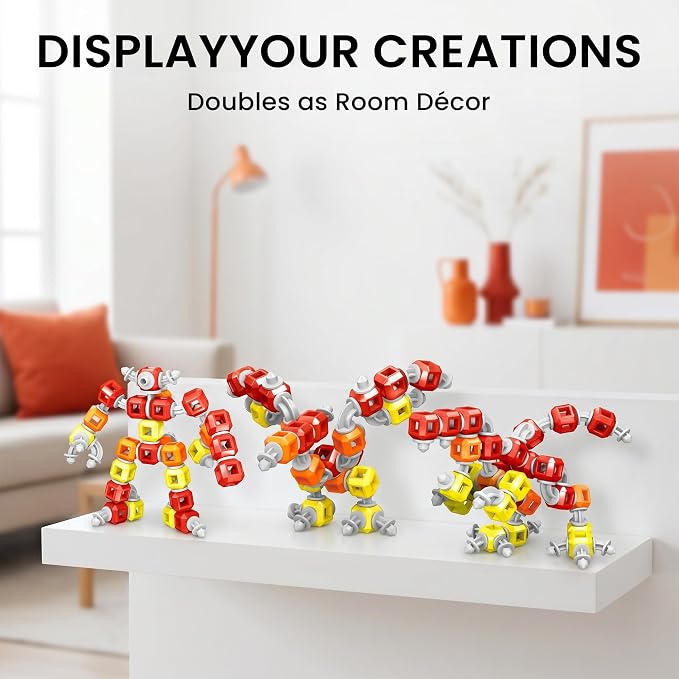 Creative 3-in-1 Robot STEM Toys for 4 5 6 7 8+ Year Old Kids Birthday Gifts - Image 6