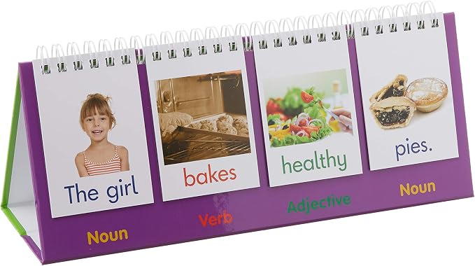 Junior Learning Sentence Flips - Double-Sided Flip Stand for Ages 4-6 - Image 2