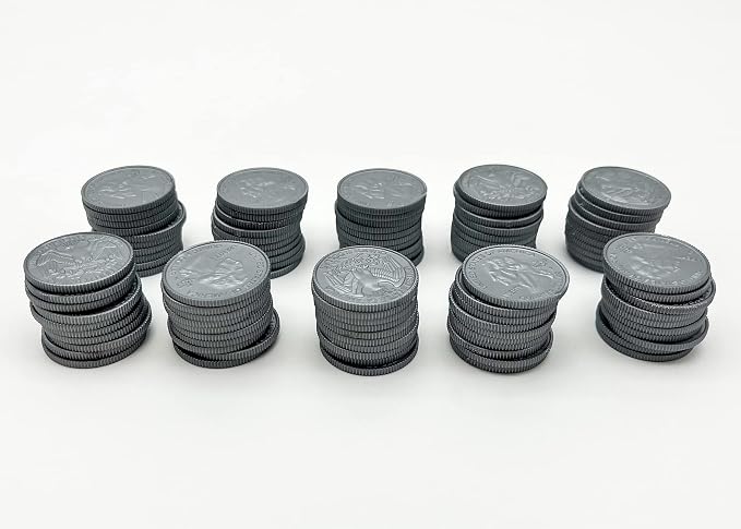 Teacher Created Resources Play Money: Quarters (TCR20656) - Image 3