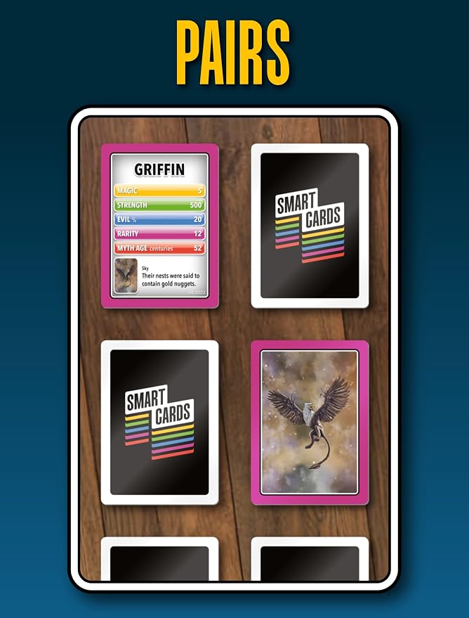 SMART CARDS Mythology, 7 Games in 1, Gift and Stocking Stuffer - Image 8