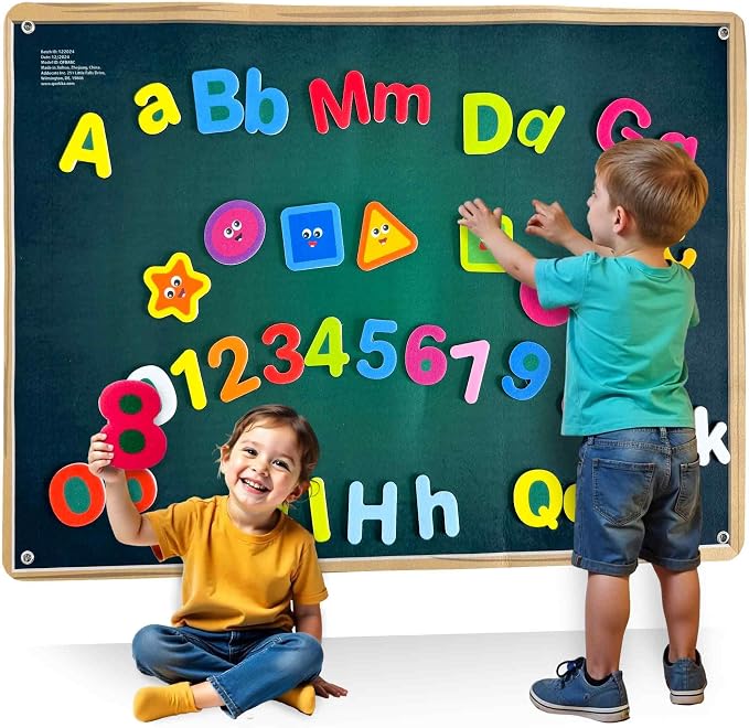 ABC Felt Board for Kids 3-5 Years Old - Preschool Learning Activities by QUOKKA