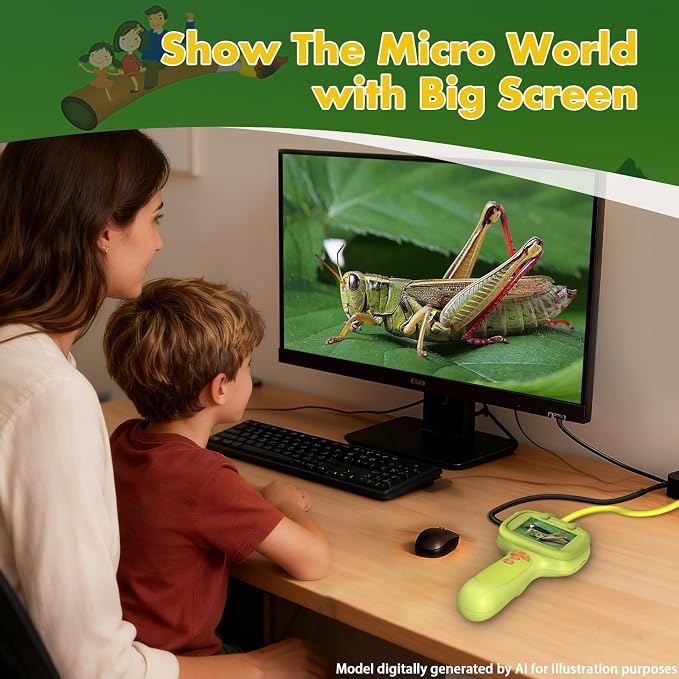 Kids Borescope Camera, STEM Learning Toy for 3+ Years Old Boys Girls - Image 6