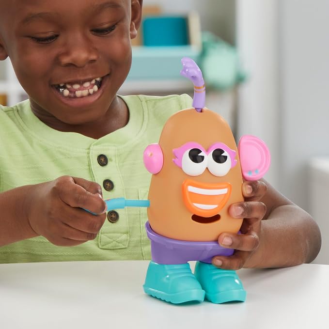 Potato Head Express Yourspud Playset with 1 Potato Body and 32 Accessories, Creative Toddler and Preschool Toys for Boys and Girls 2 Years and Up (Amazon Exclusive) - Image 8