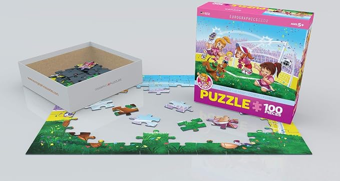 EuroGraphics Soccer Stars Go Girls Go! Puzzle (100-Piece) - Image 3