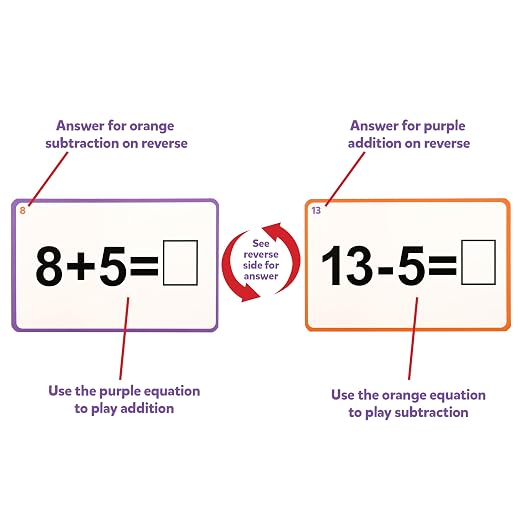 LEARNING ADVANTAGE QUIZMO Addition & Subtraction, Bingo-Style Math Game - Image 6