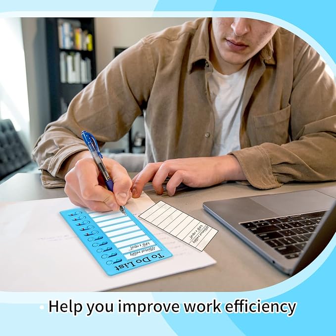 Chore Chart for Kids,To Do List, Daily Routine Chart, and Schedule Board-Checklist and Portable Memo for Efficient Task Management and Planning (blue) - Image 3