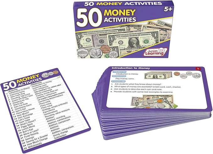 Junior Learning 50 Money Activities - Image 3