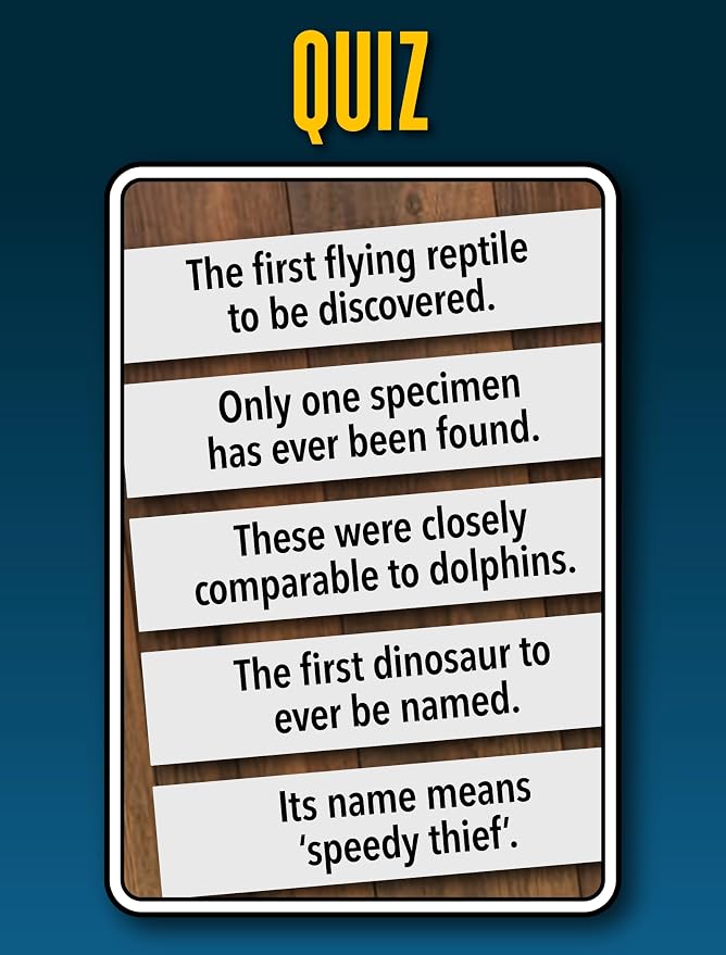 SMART CARDS DINOSAURS Card Game - Matching Pairs, Snap, Trumps, Rummy, Happy Families (7 Games To Play) | Travel Game, Gift, Stocking Stuffer | for Adults, Kids, Boys, Girls | Age 5+, 1-8 Players - Image 9