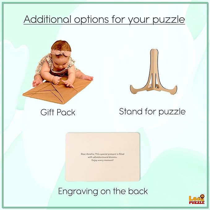 Handmade Wooden Name Puzzle, Personalized Montessori Toy, Unique Gift for Newborn or Baby Shower, Nursery Decor, Kids Birthday