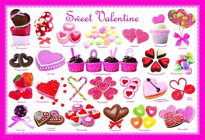 Sweet Valentine Puzzle, 100-Piece - Image 3