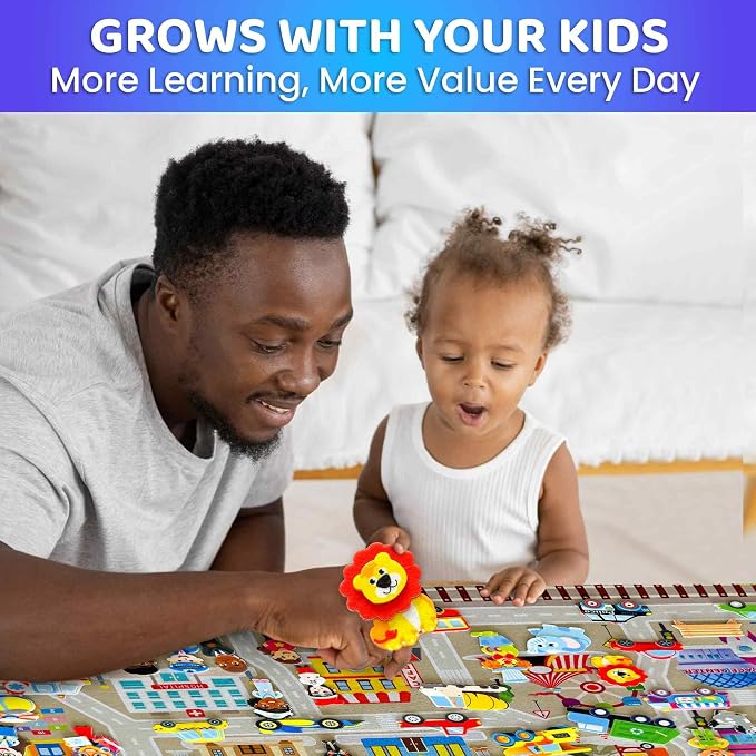 City Felt Board for Kids 3-5 Years Old - Preschool Learning Activities - Image 6