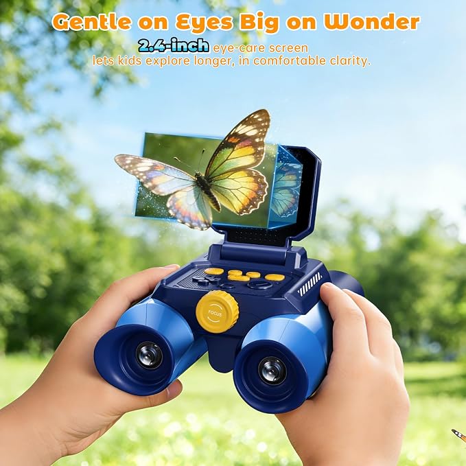 Binoculars for Kids with Night Vision - 48MP FHD Digital Camera Telescope - Image 5