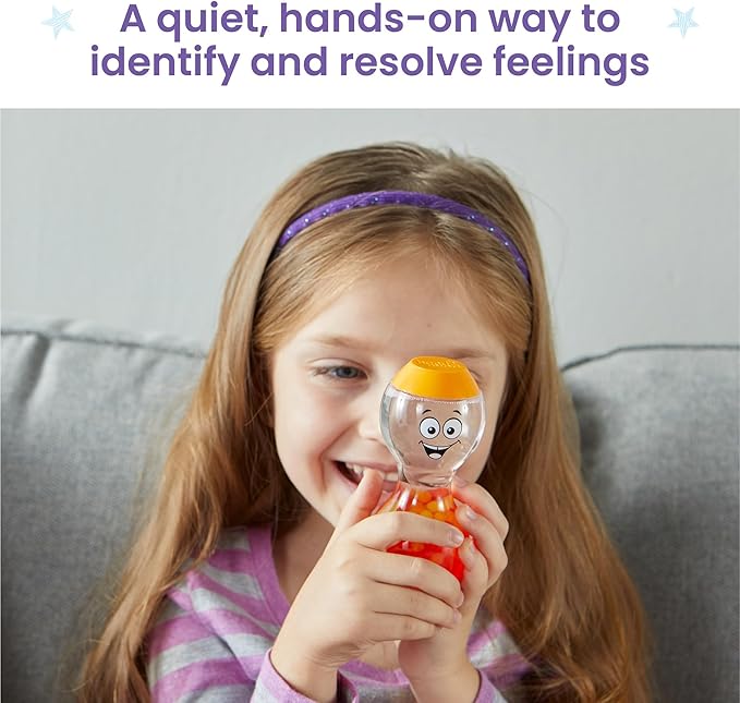 hand2mind Express Your Feelings Sensory Bottles- Secondary Emotions - Image 5