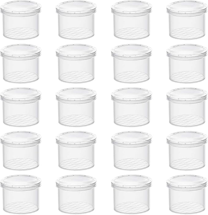 Coopay 20 Pcs Bug Jars Critter Insect Cage Magnifying Insect Box Bug Magnifier Container Catcher Cage, Science Nature Exploration Tools by Coopay
