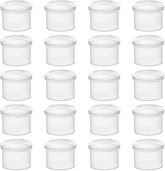 Coopay 20 Pcs Bug Jars Critter Insect Cage Magnifying Insect Box Bug Magnifier Container Catcher Cage, Science Nature Exploration Tools by Coopay