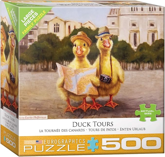 EuroGraphics Duck Tours 500-Piece Puzzle by EuroGraphics