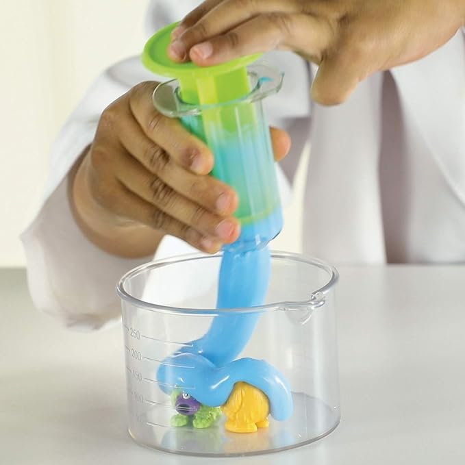 Learning Resources Beaker Creatures Alien Experiment Lab, 18 Piece Set, Ages 5+,Science Exploration, Science Kit for Kids, Fun Science Experiments for Kids - Image 4