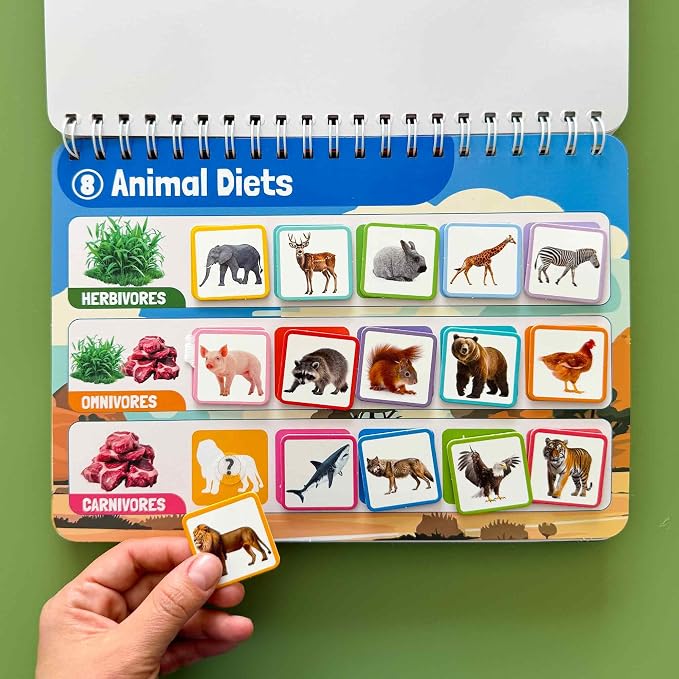 Montessori Busy Book for Kids Ages 4-8 — My Preschool Toddler Busy Book 3-5 - Image 7