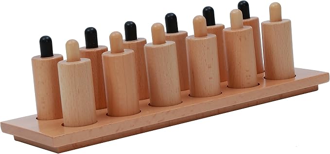 Adena Montessori Pressure Cylinders Elementary Montessori Materials for 3 Year Old - Image 8