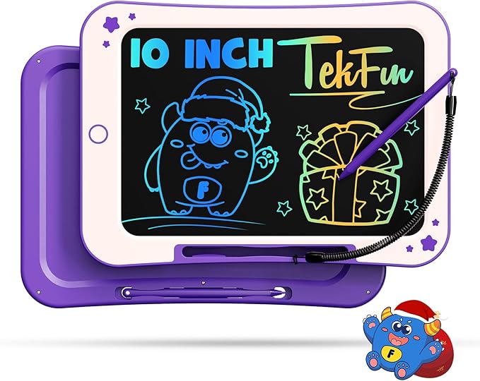 Birthday Gifts for Kids, 10inch LCD Writing Tablet Doodle Board, Mess Free Coloring Drawing Pad,Toddler Travel Toys, 3 4 5 6 7 8 Year Old Girl Birthday Gift, Christmas Easter Toys