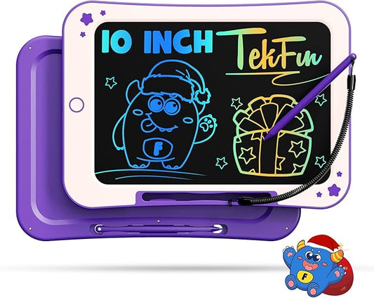 Birthday Gifts for Kids, 10inch LCD Writing Tablet Doodle Board, Mess Free Coloring Drawing Pad,Toddler Travel Toys, 3 4 5 6 7 8 Year Old Girl Birthday Gift, Christmas Easter Toys