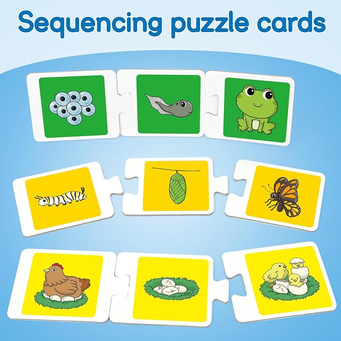 Broytain Sequencing Puzzle Cards,Sequence Game for Kids,Toddler Puzzle,Speech Therapy Toy,Autism Learning Materials,Storytelling,Social Skill,Sentence Building,Learning Activities for 3 4 5 6 Year Old - Image 2