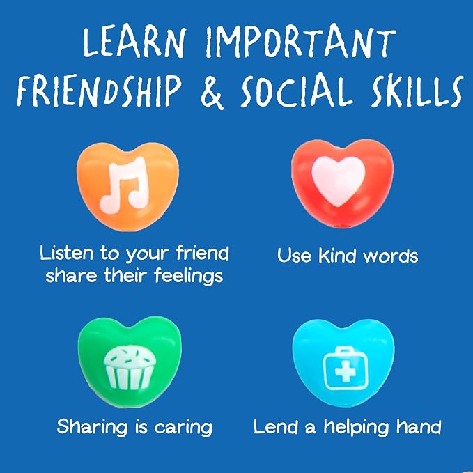 Educational Insights Pete the Cat Groovy Friendship Game - Preschool Board Games for Kids 4-6, Social Emotional Learning Games for Kids, Skill-Building Toddler Matching Game, Family Fun with Toddlers - Image 4