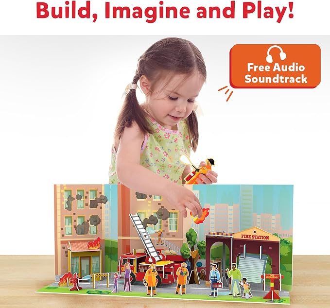 Skillmatics My World – Firefighters to the Rescue! STEM Building Playset - Image 4