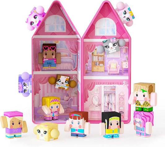 GobiDex Magnetic Travel Toys Figures Set with a Portable Tin for Girls 3+ by GobiDex