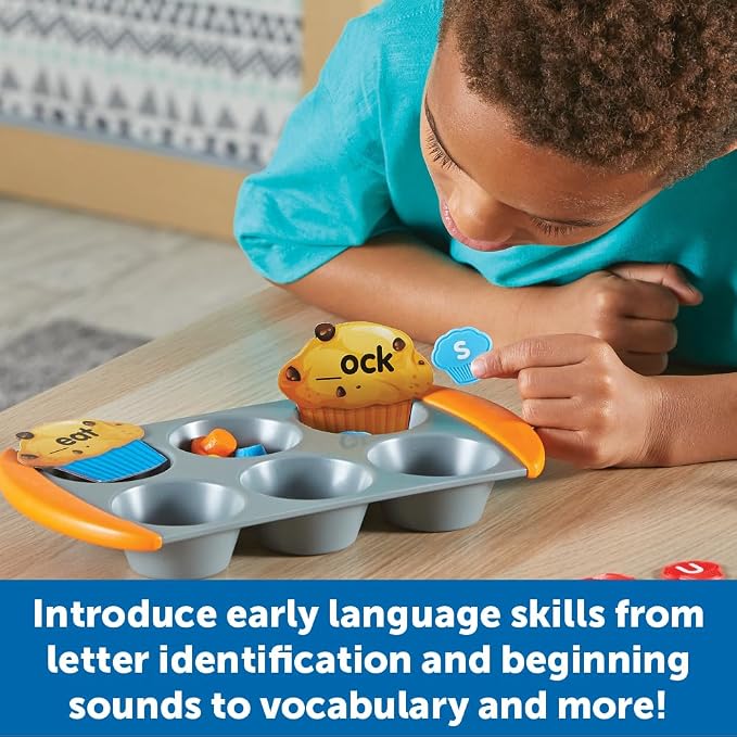 Learning Resources Mini Muffin Phonics Activity Set - Image 2