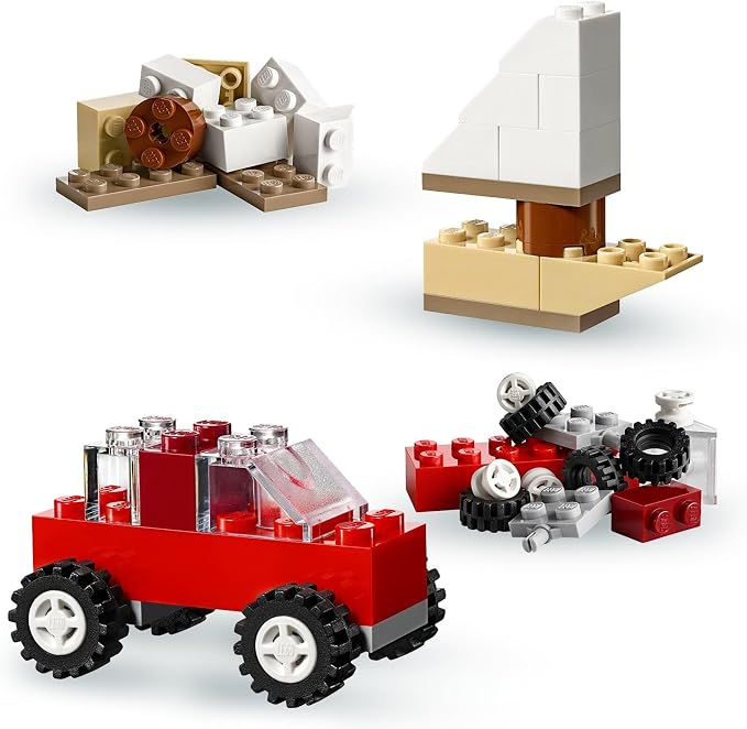 LEGO Classic Creative Suitcase 10713 - Includes Sorting Storage Organizer Case with Fun Colorful Building Bricks, Preschool Learning Toy for Kids, Boys and Girls Ages 4 Years Old and Up - Image 2