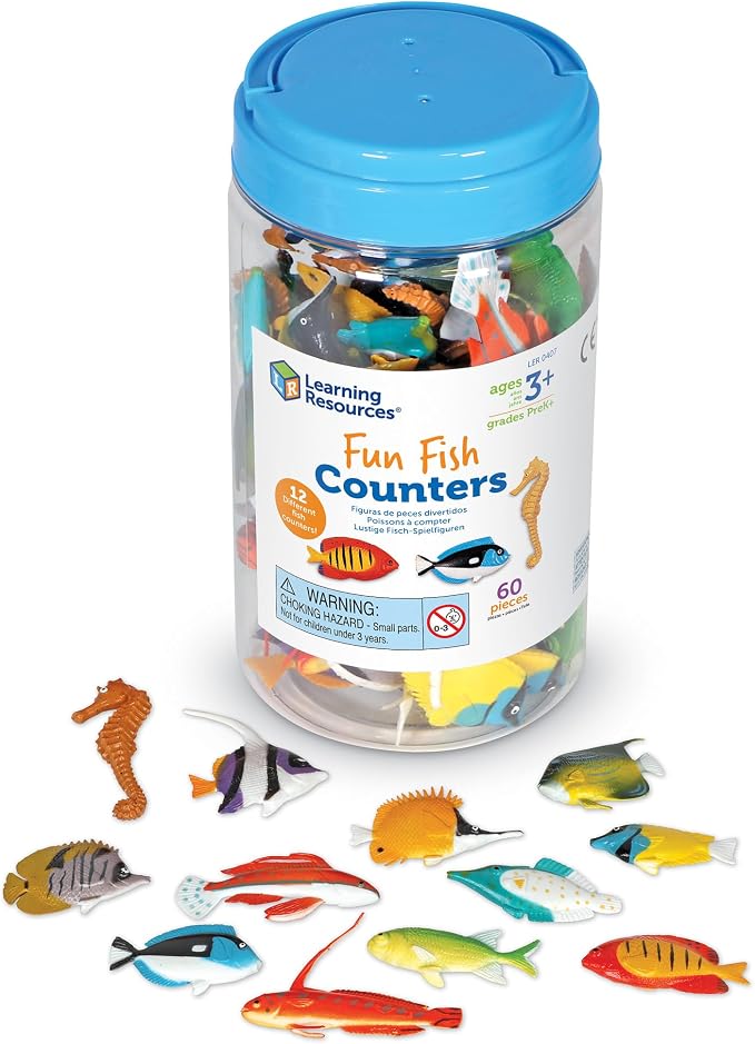 Learning Resources Fun Fish Counters by LearningResources
