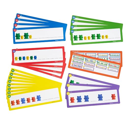 Excellerations Counting Bear Pattern Cards - Set of 25 (Item # BEARPAT) - Image 3