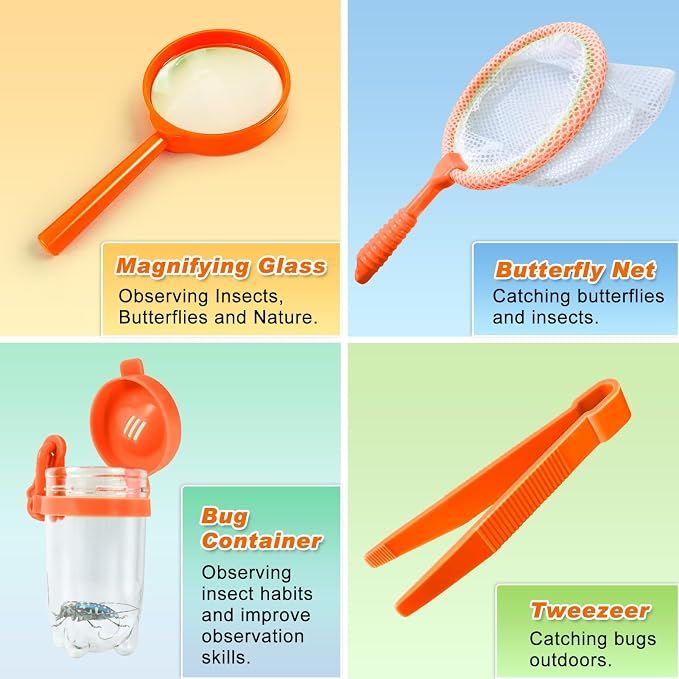 YOPINSAND Kids Explorer Kit & Bug Catcher Kit, Kids Outdoor Exploration Set - Image 4