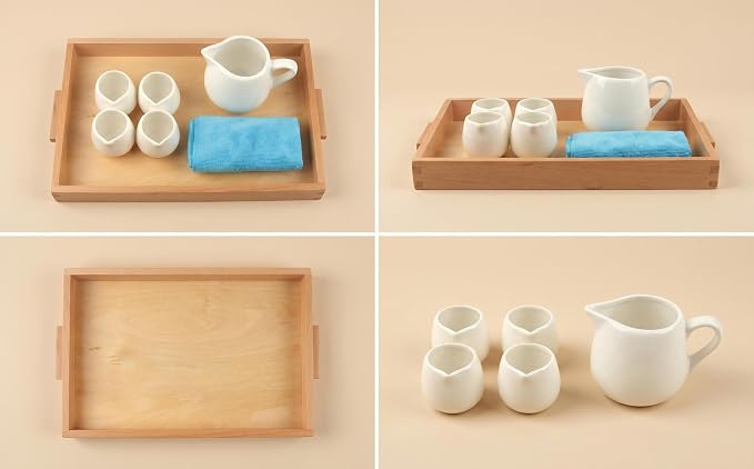 Montessori Wooden Pouring Game - Image 5