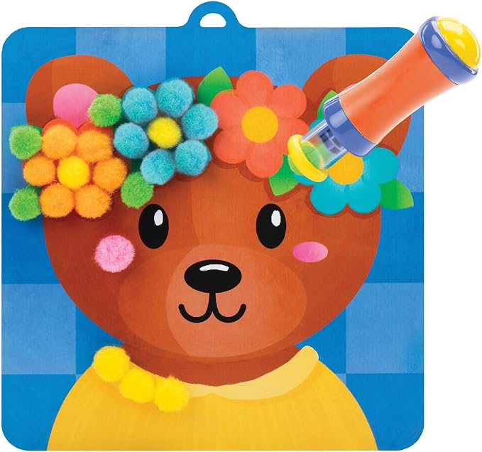 Educational Insights Pom Pom Kit: Animal Dress Up - Arts and Crafts for Kids 4-6, DIY Arts & Crafts Kits, Kids No Mess Activities, Preschool and Kindergarten Crafting Set, Toddler Craft Supplies - Image 7