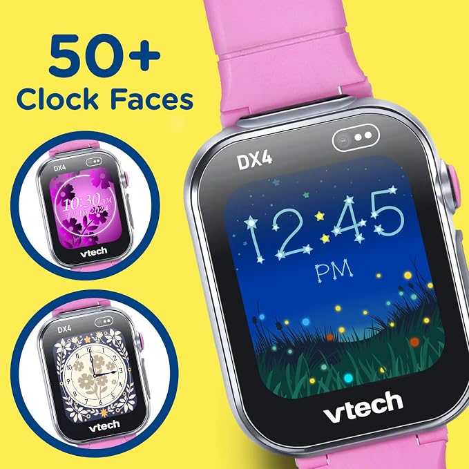 VTech KidiZoom Smartwatch DX4, Pink - Image 3