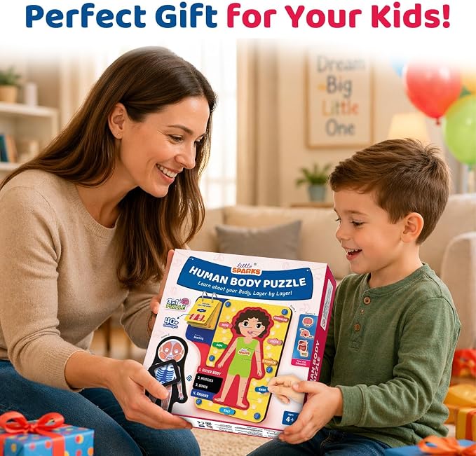 Smartivity Human Body Anatomy Puzzle for Kids 4-7 Years - Image 7