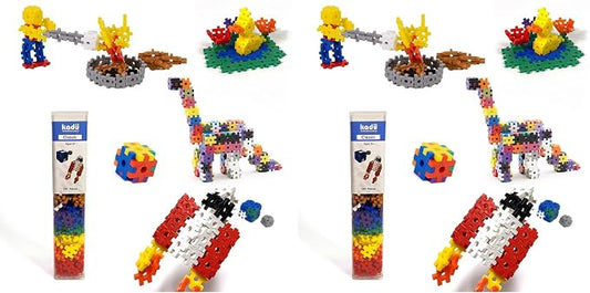 KADU Classic 250 Piece Classic Set - STEM/STEAM Building + Construction Toy, for Open + Imaginative Play Ages 5+ (Pack of 2) by IncrediblyInterconnectableToys