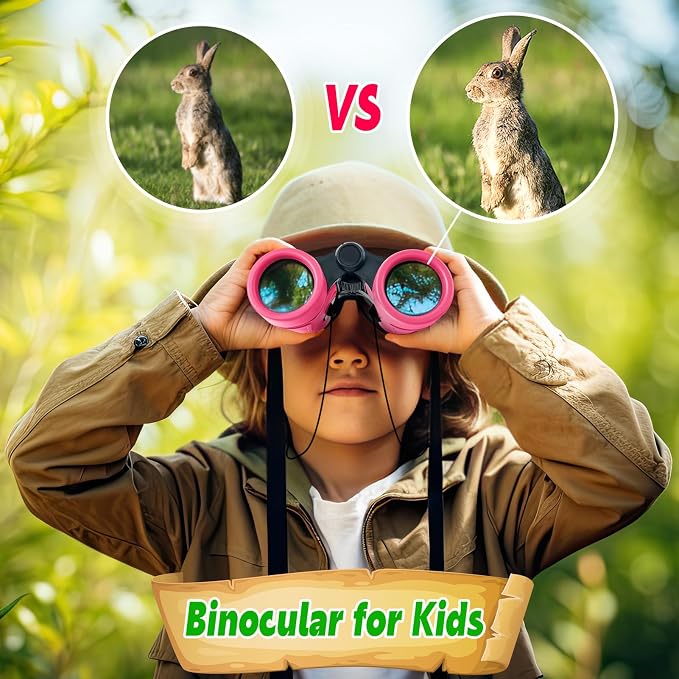 Binoculars for Kids, Kids Binoculars for 3-12 Boys Girls, Outdoor Toys - Image 6